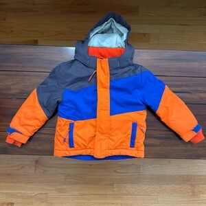 L.L. Bean Boys Puffer Winter Coat Jacket 2T Hooded